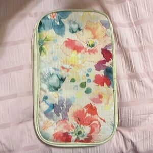 Floral Multi-Color Women's Accessory Pouch